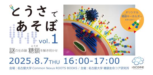 糖鎖であそぼ！～ 謎の生命鎖 糖鎖を解き明かせ ～